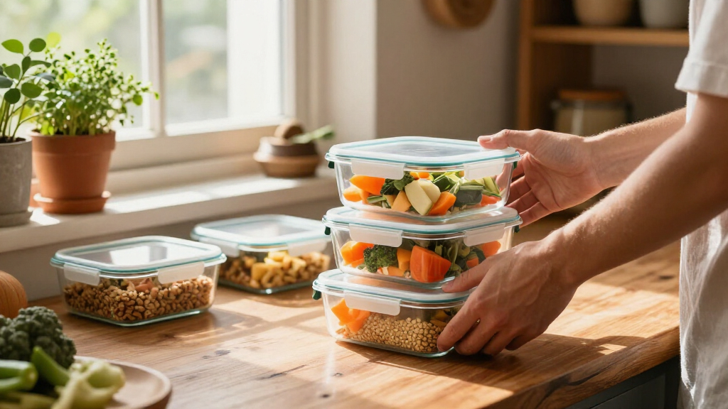 meal prep containers glass