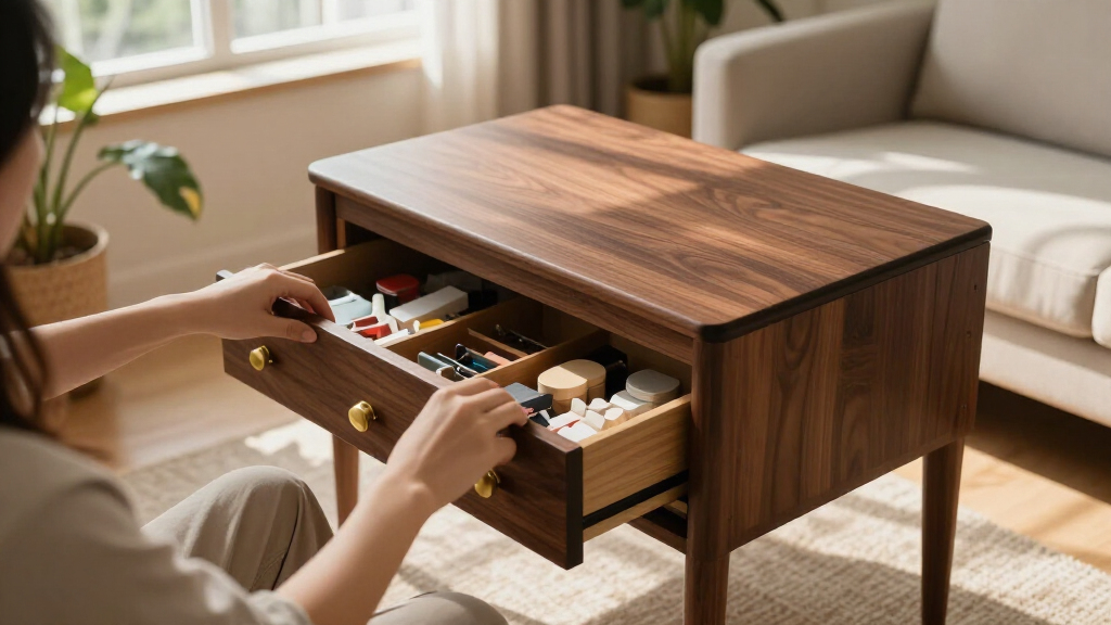 best puzzle table with drawers premium
