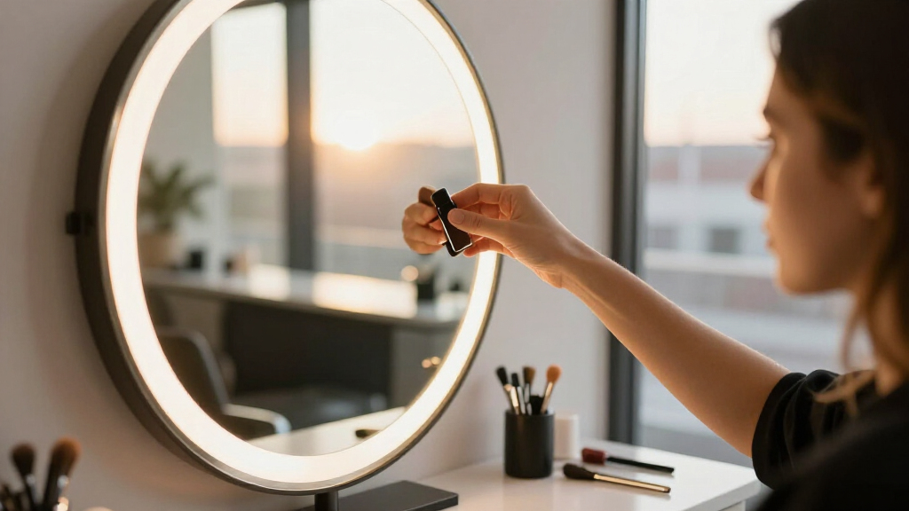 lighting for salon mirrors
