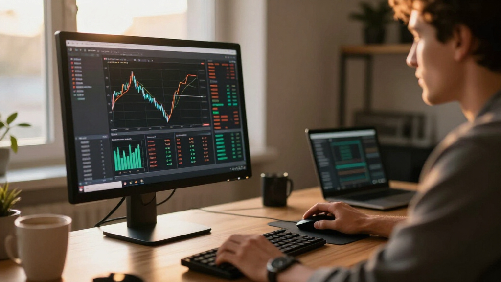 49 inch monitor for trading desk