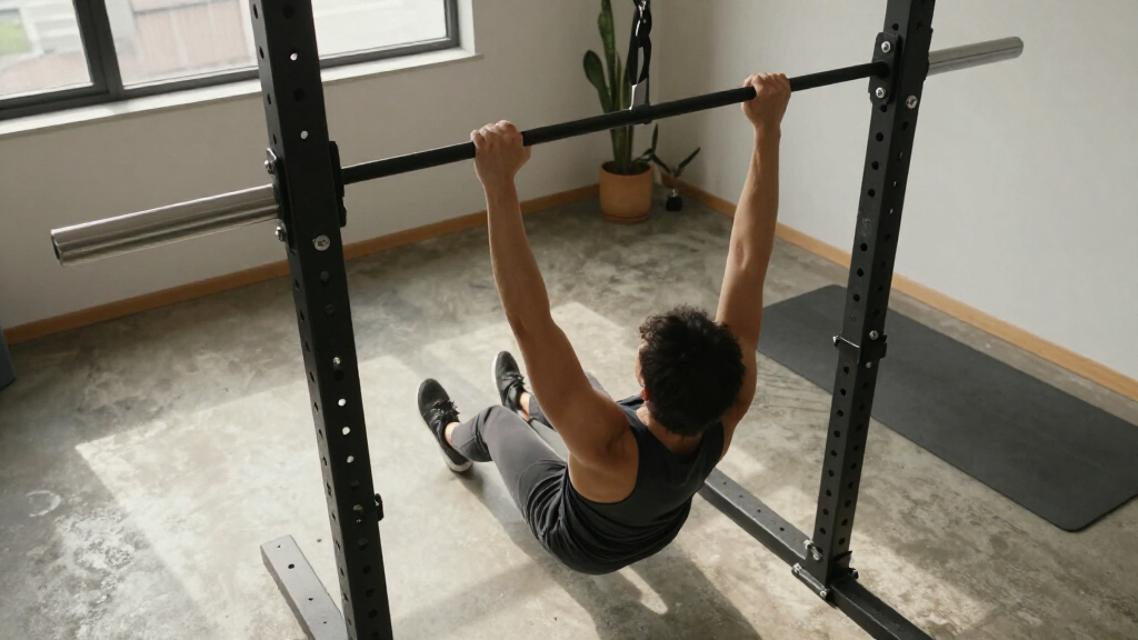 power rack with pull up bar