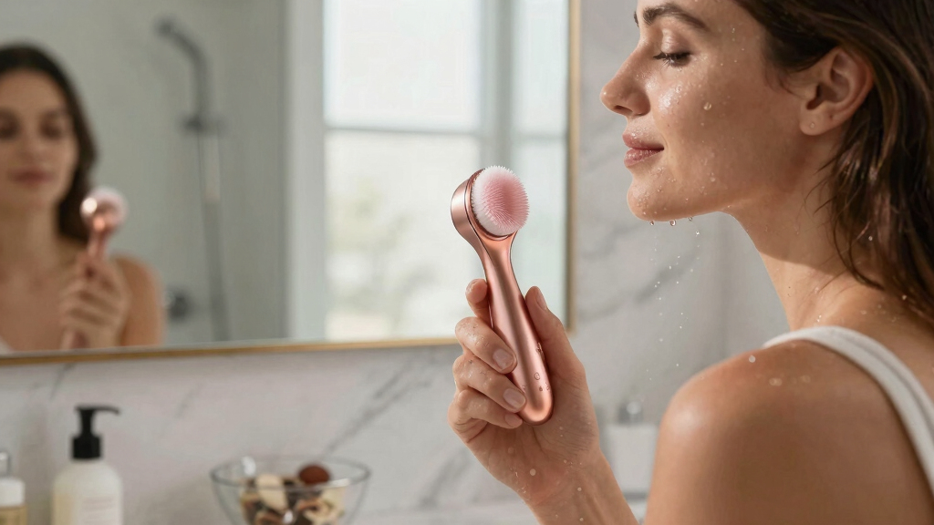 luxury facial cleansing brushes