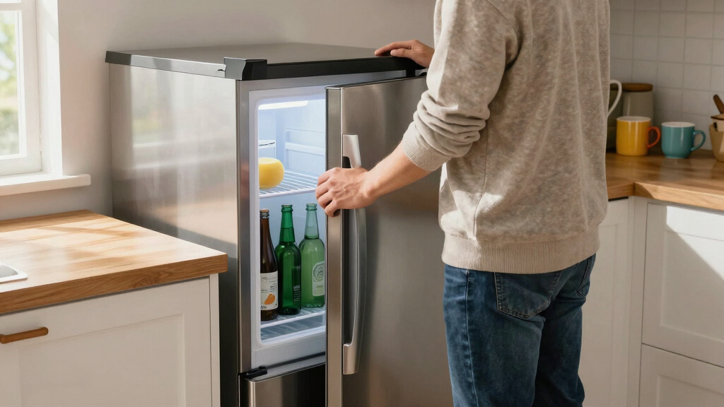 compact energy-efficient mini fridges