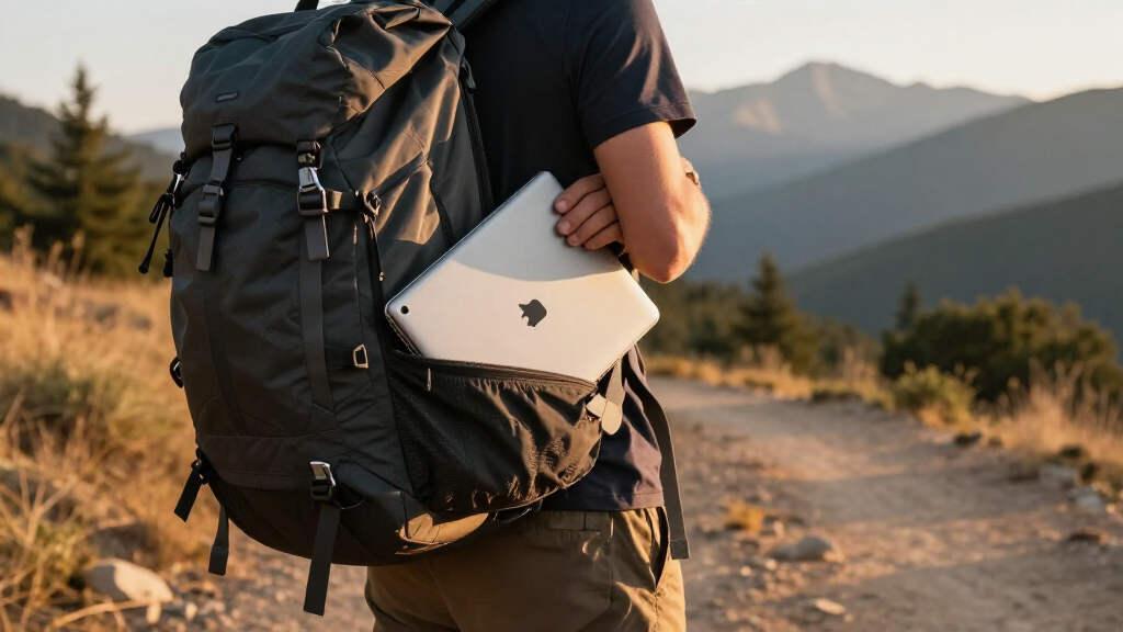 travel backpacks with lapcompartments