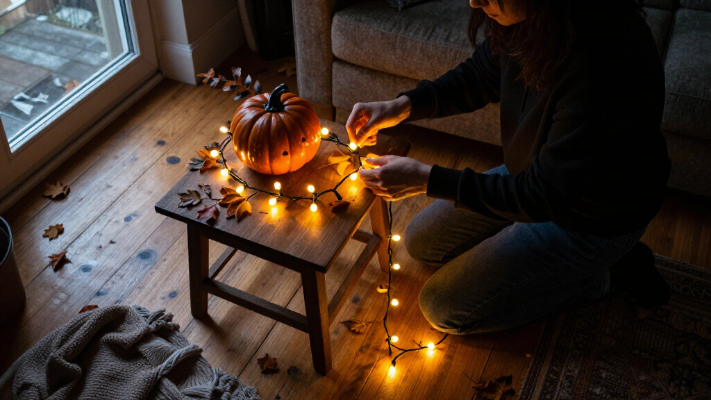 Halloween string lights