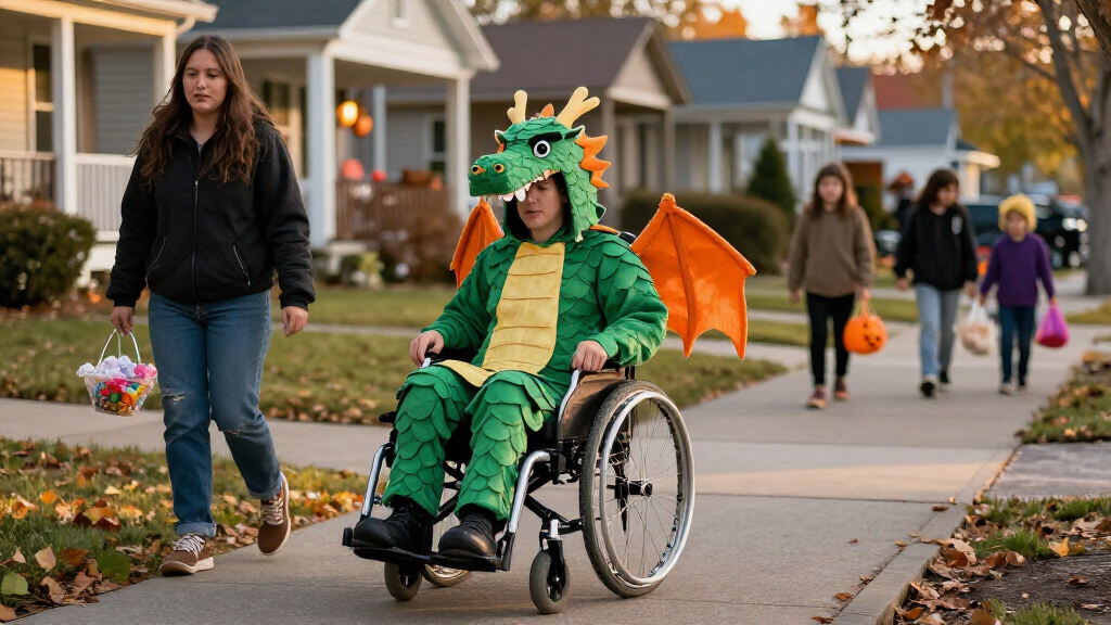 adaptive Halloween costumes for wheelchair users