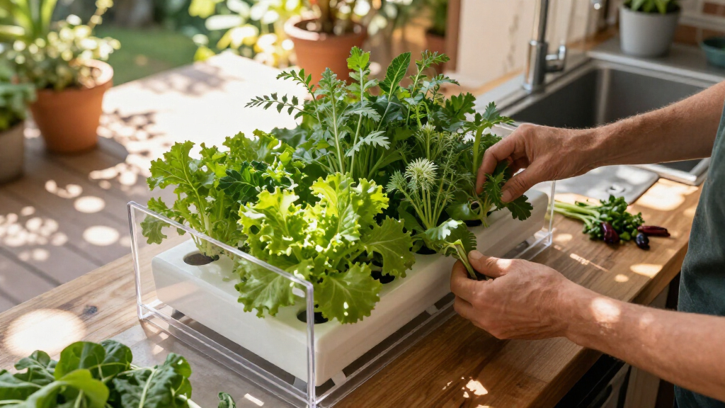 countertop hydroponic system