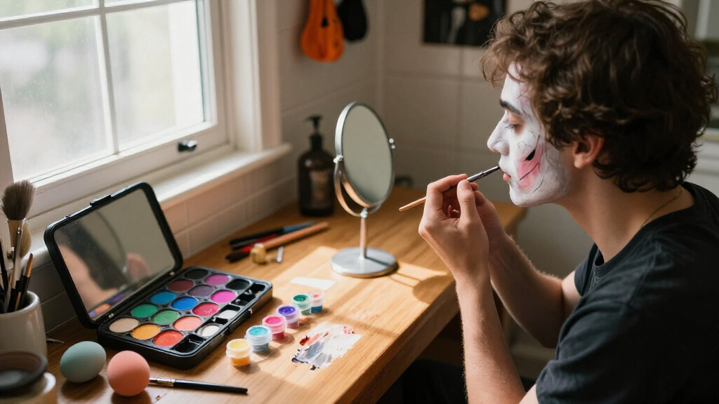 Halloween costume makeup kits