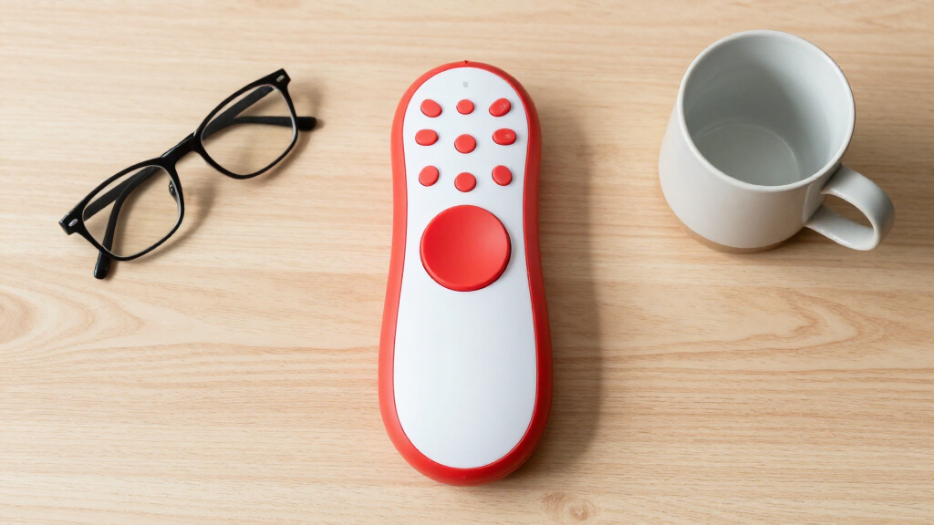 large button remote controls for seniors