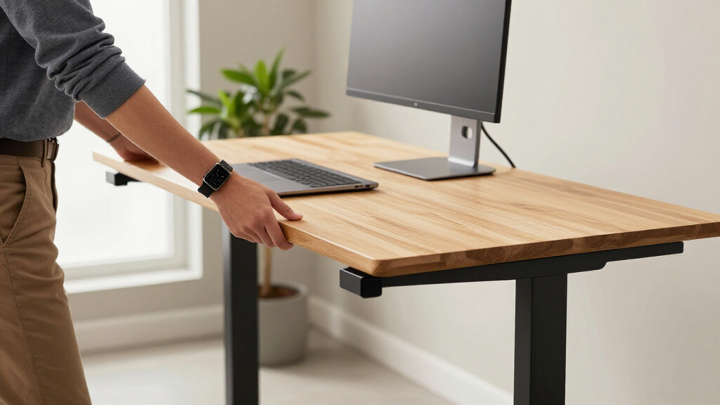 adjustable standing desk
