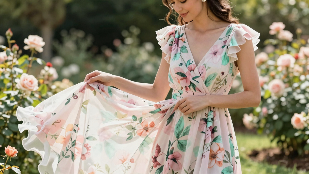 best floral wedding guest dresses