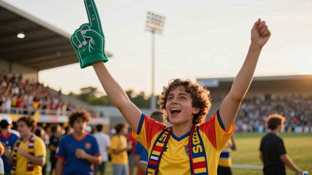 soccer fan apparel