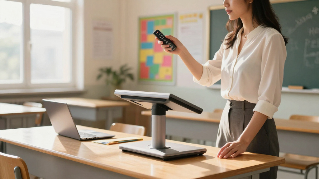 electric standing desks for teachers