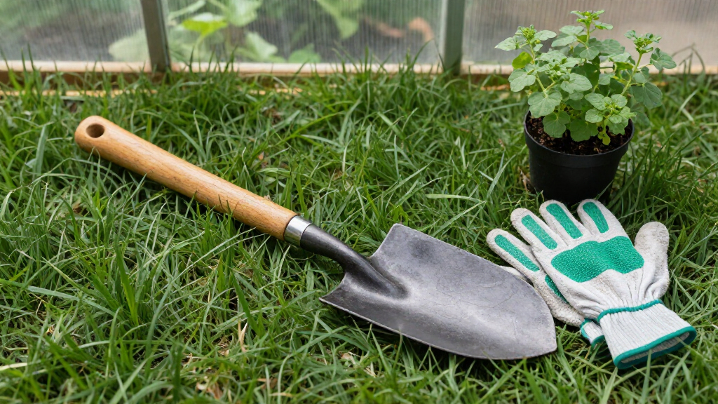 garden hoe for weeds
