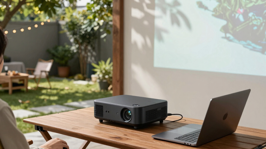 best portable projectors for backyard movies