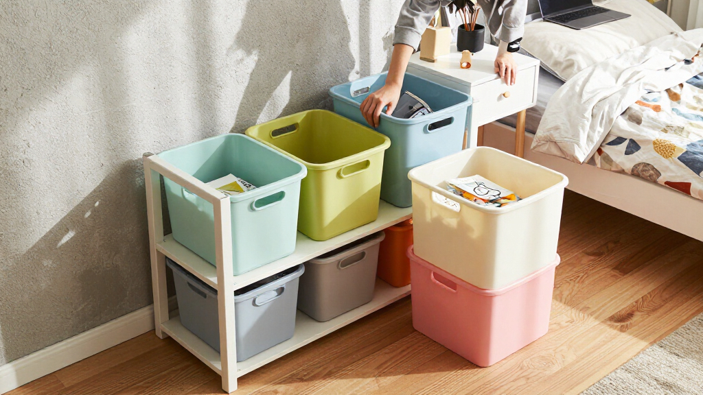 multifunctional dorm room storage