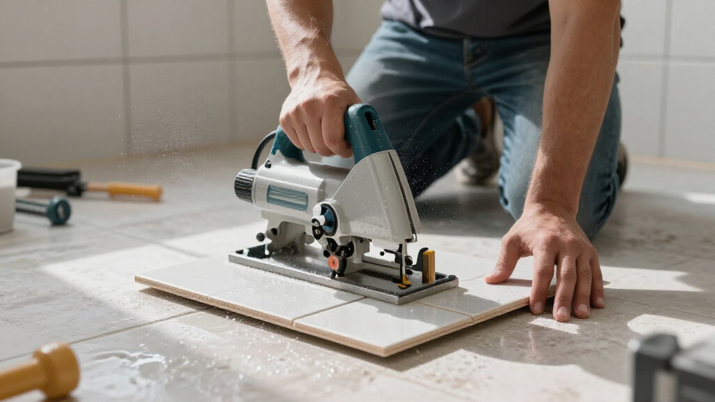 wet tile saw for porcelain tile