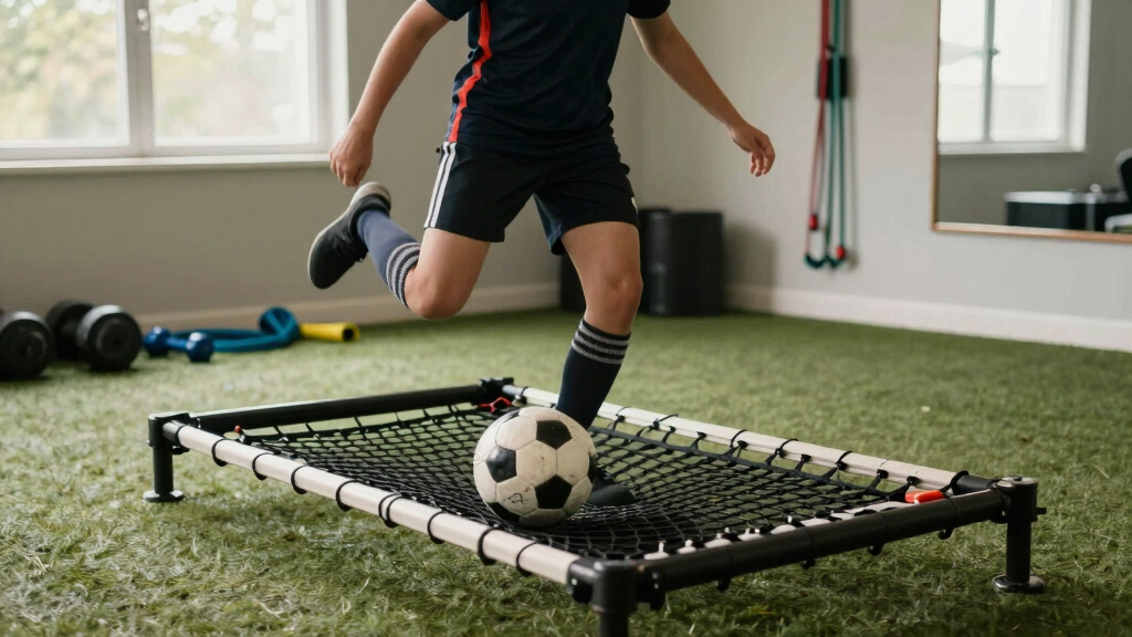 home gym equipment for soccer fans