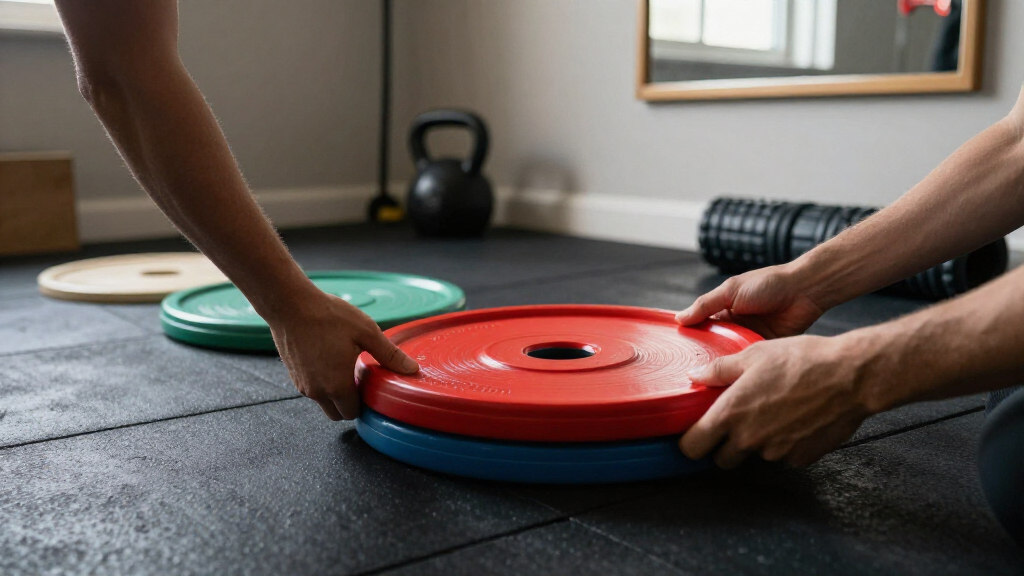 bumper plates set for home gym