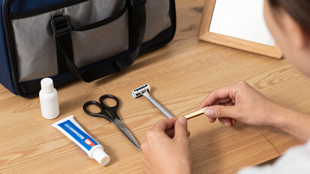 portable travel grooming kits
