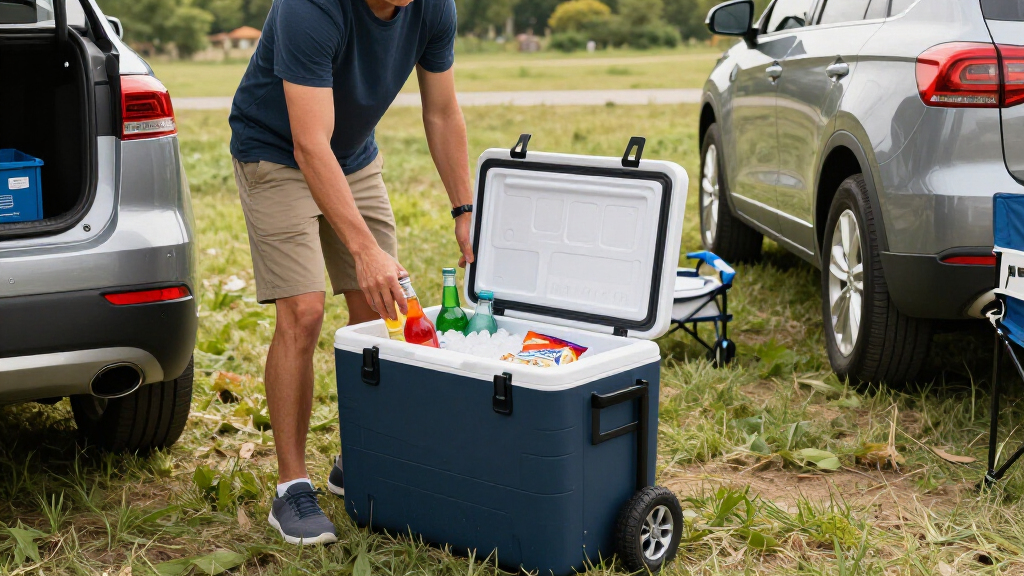 best wheeled portable freezer for tailgate food and drinks