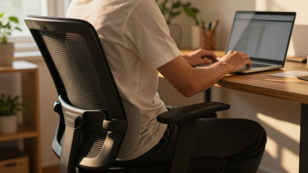 ergonomic office chair with lumbar support