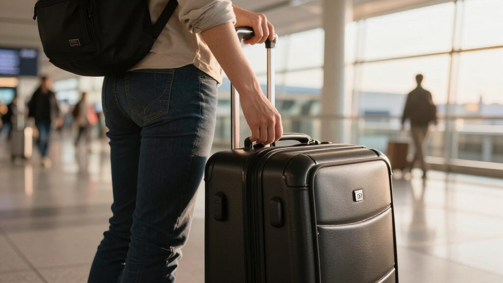 hard shell carry on suitcases with tsa locks for business travel