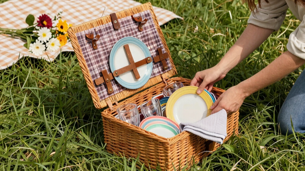 romantic outdoor picnic accessories