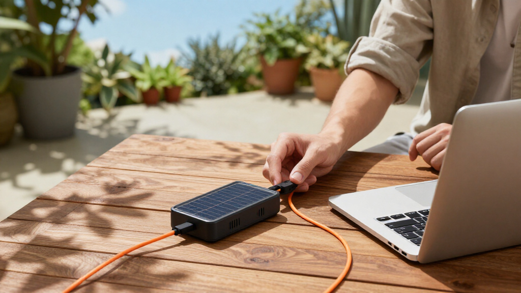 solar-powered laptop chargers