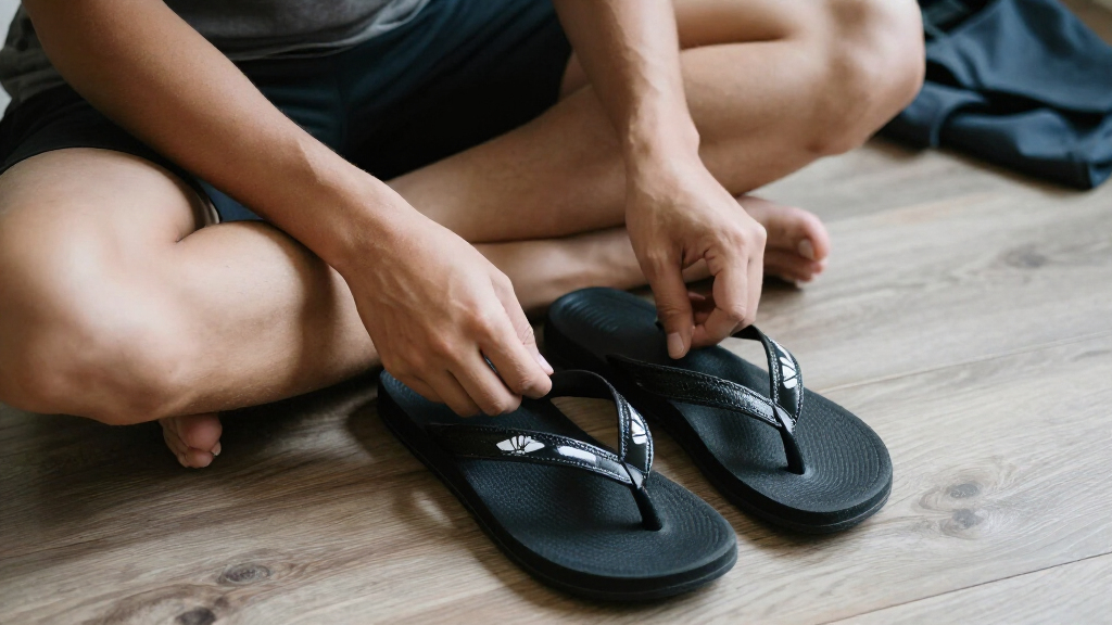 best adidas flip flops