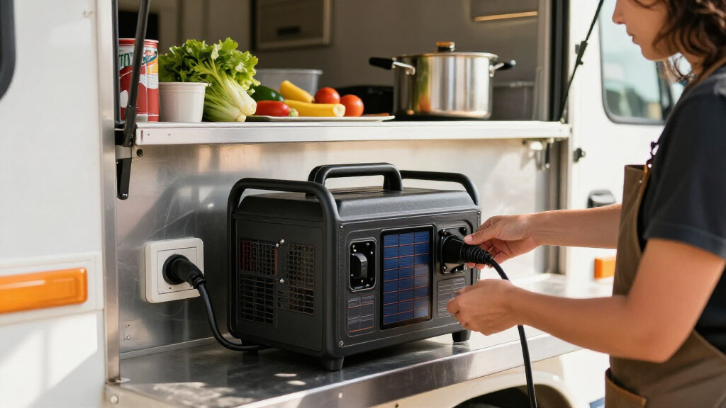 best solar generators for food trucks