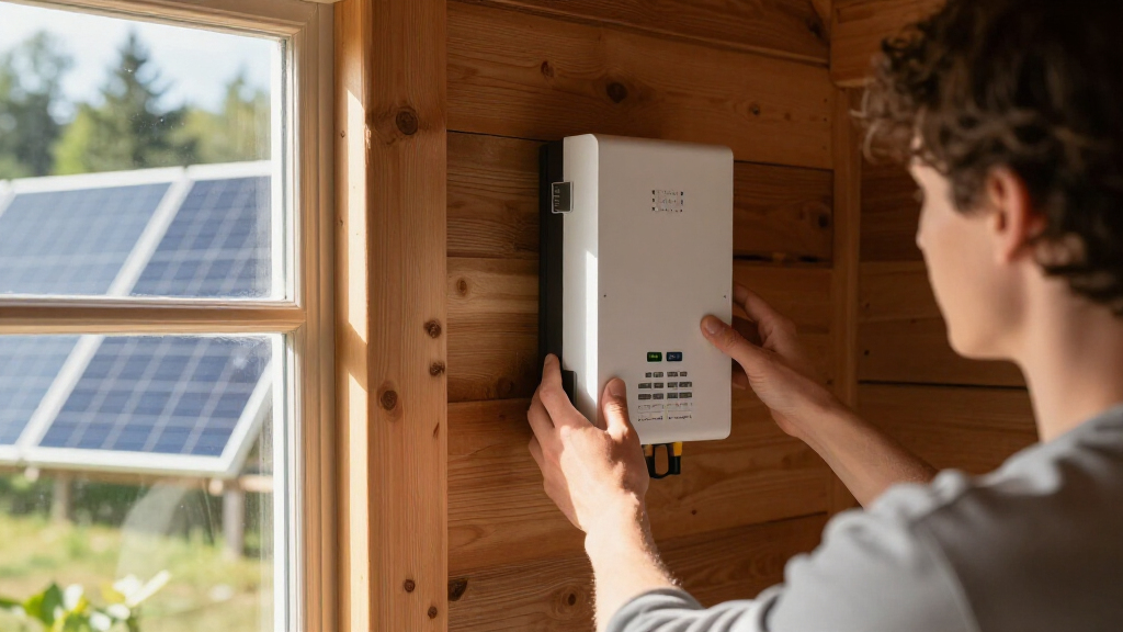 solar inverter charger for cabins