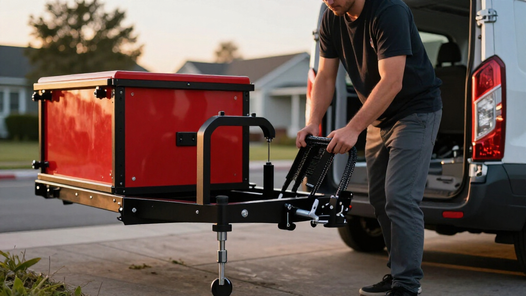 ford transit hitch cargo box carriers