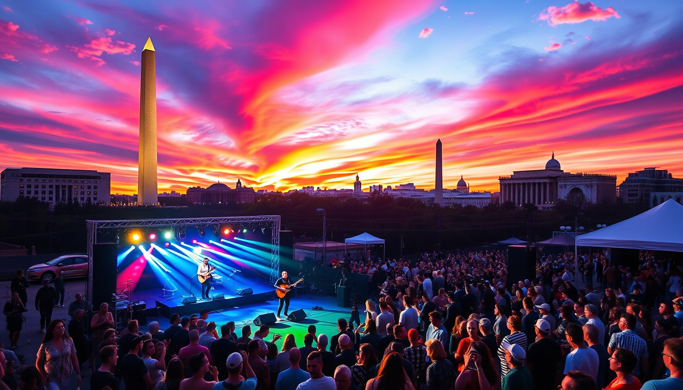 Unmissable Concerts in D.C. This August: Your Ultimate Guide to Live Music!