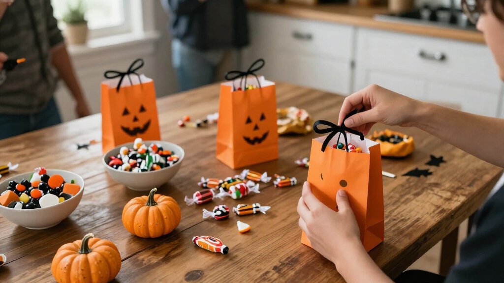 Halloween treat bags for parties