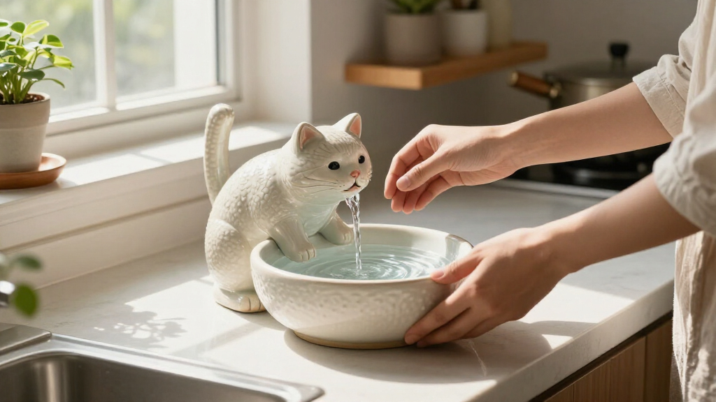 cat water fountains