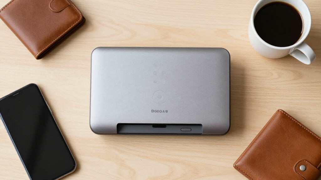 Portable document scanner for founders