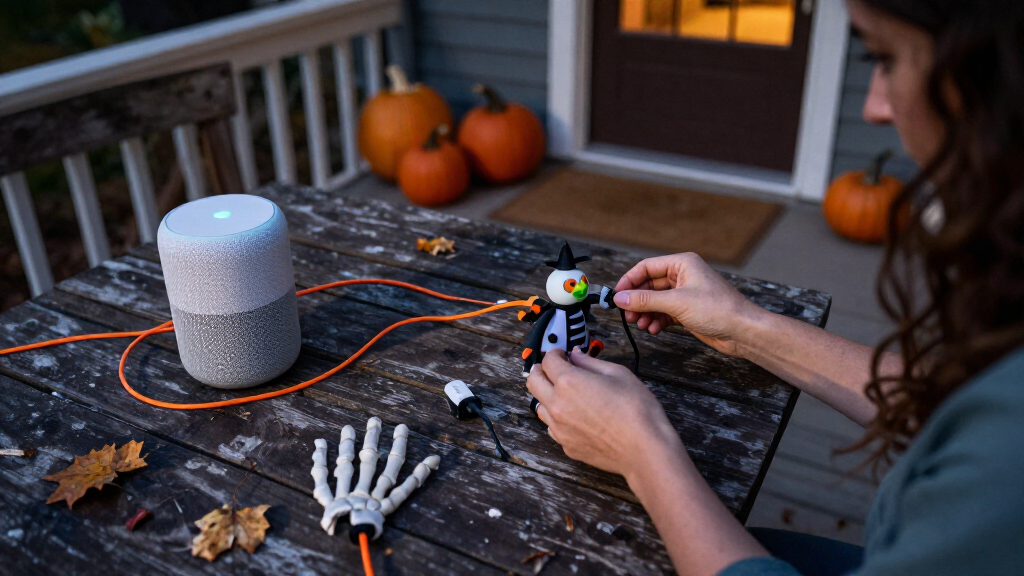 smart Halloween animatronics
