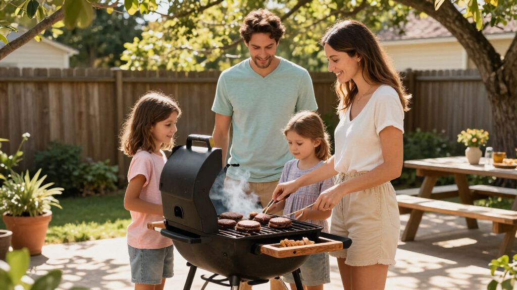family-friendly outdoor grills