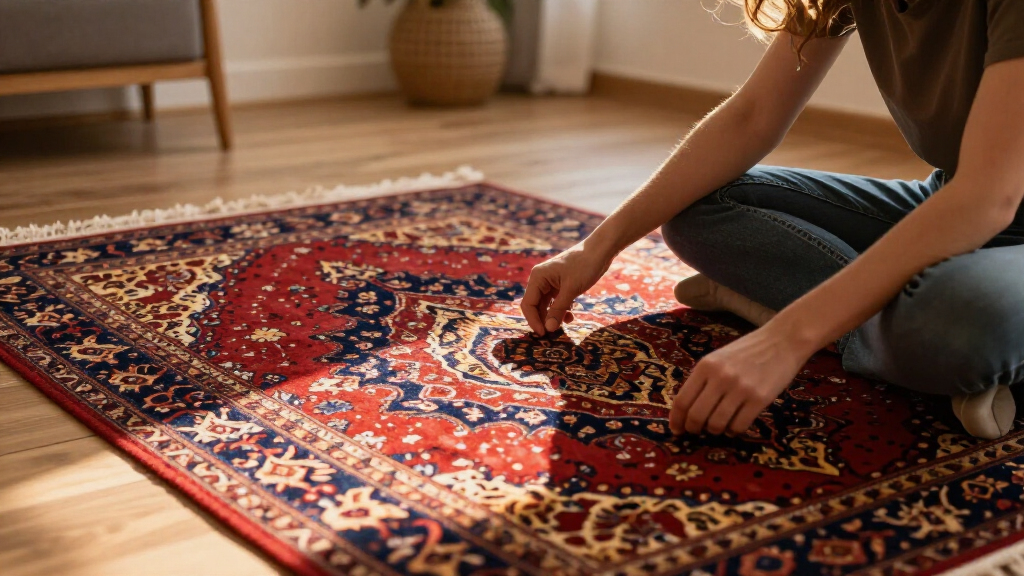 vintage style persian rugs on amazon