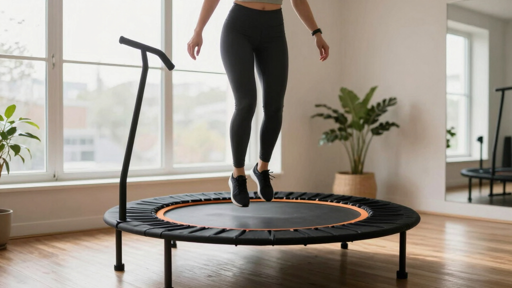 best mini trampoline rebounder premium