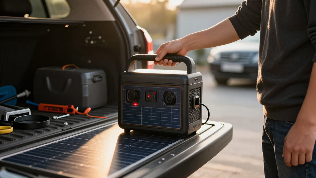 truck bed mounted solar generators