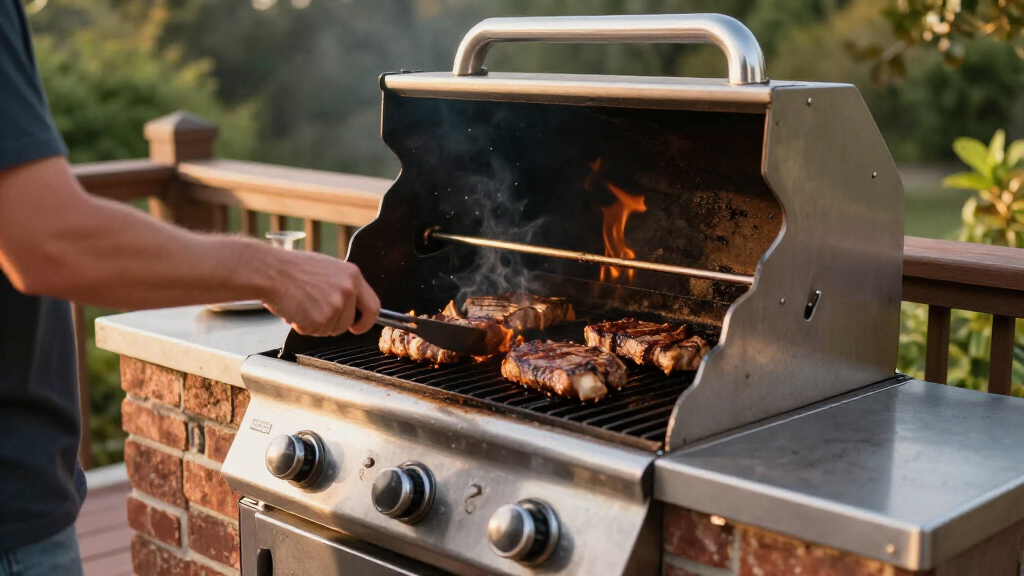 outdoor kitchen grills