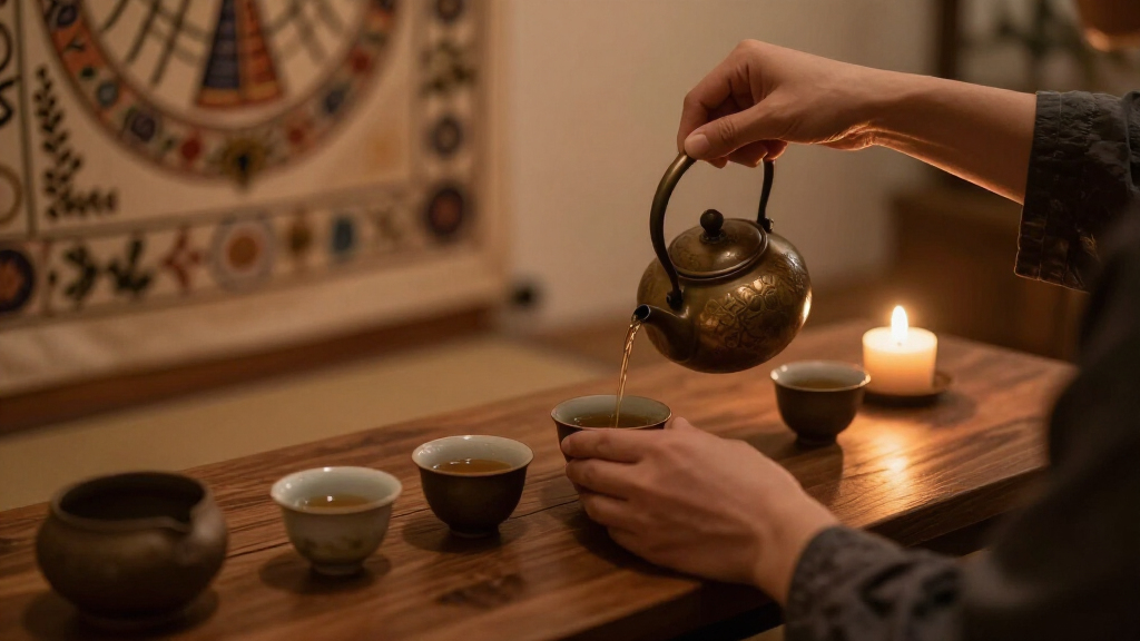 tea sets for spiritual evenings