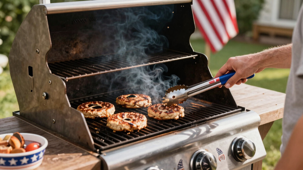 patriotic grilling tools