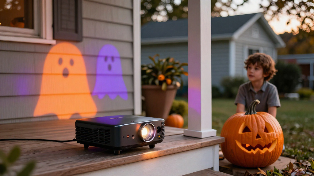 Halloween projector lights