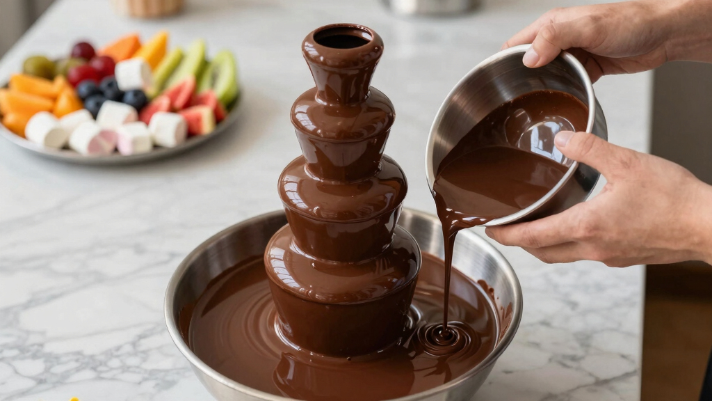 chocolate fountain