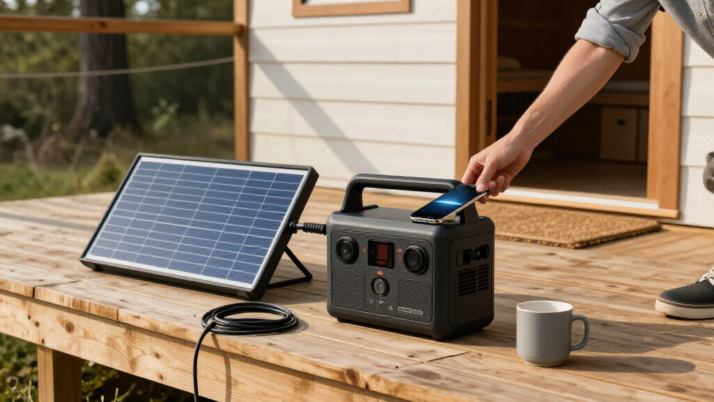 portable power stations with solar panels