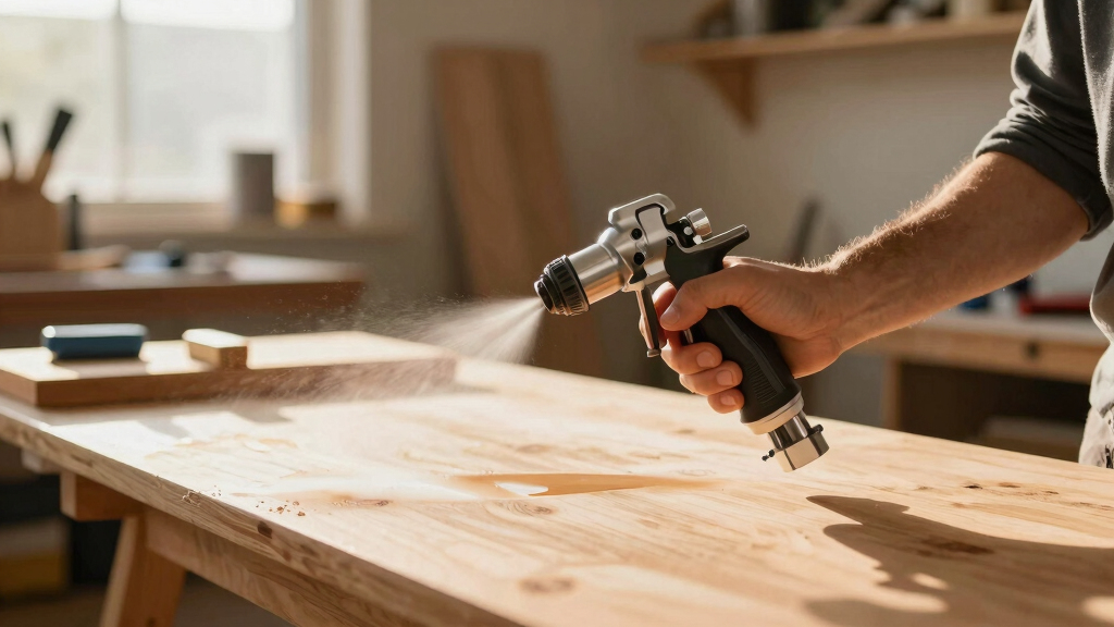HVLP paint sprayers for woodworking