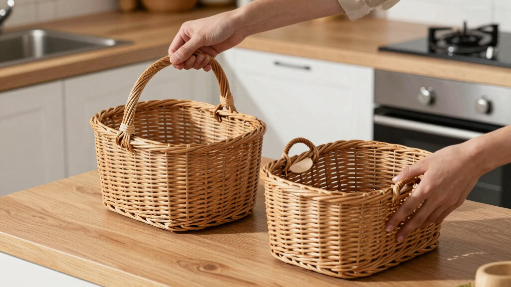 best wicker storage baskets